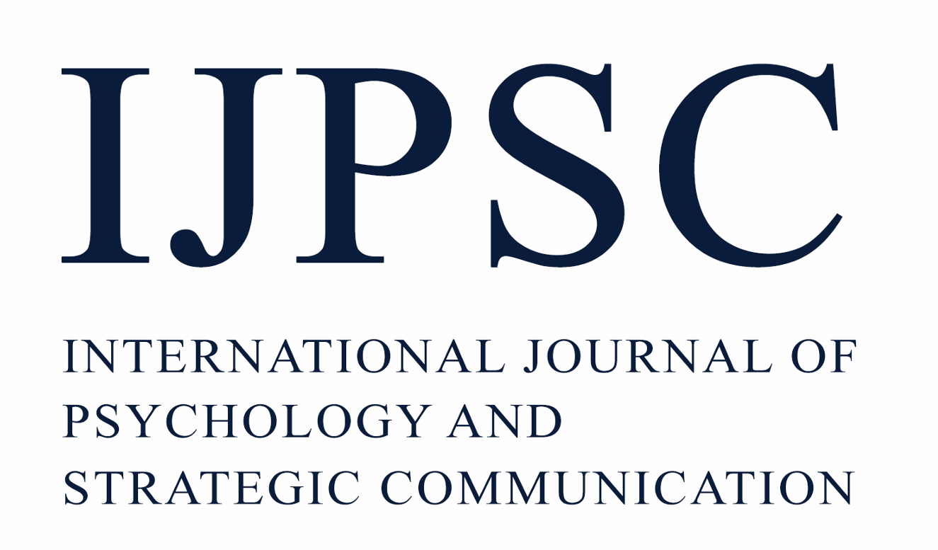 IJPSC - International Journal of Psychology and Strategic Communication